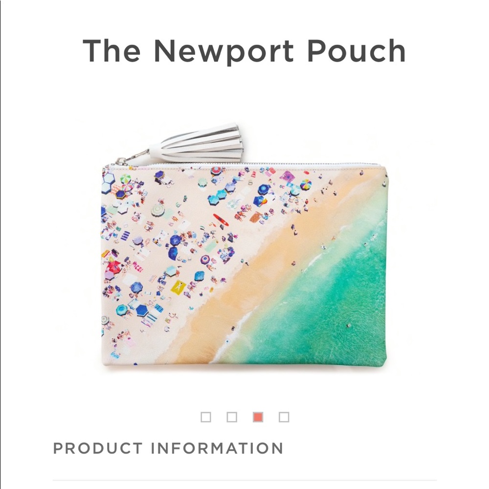 Gray Malin Leather Pouch